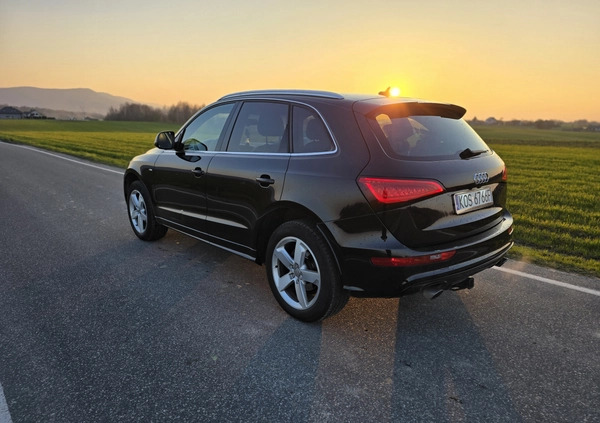 Audi Q5 cena 49500 przebieg: 260000, rok produkcji 2012 z Kęty małe 106